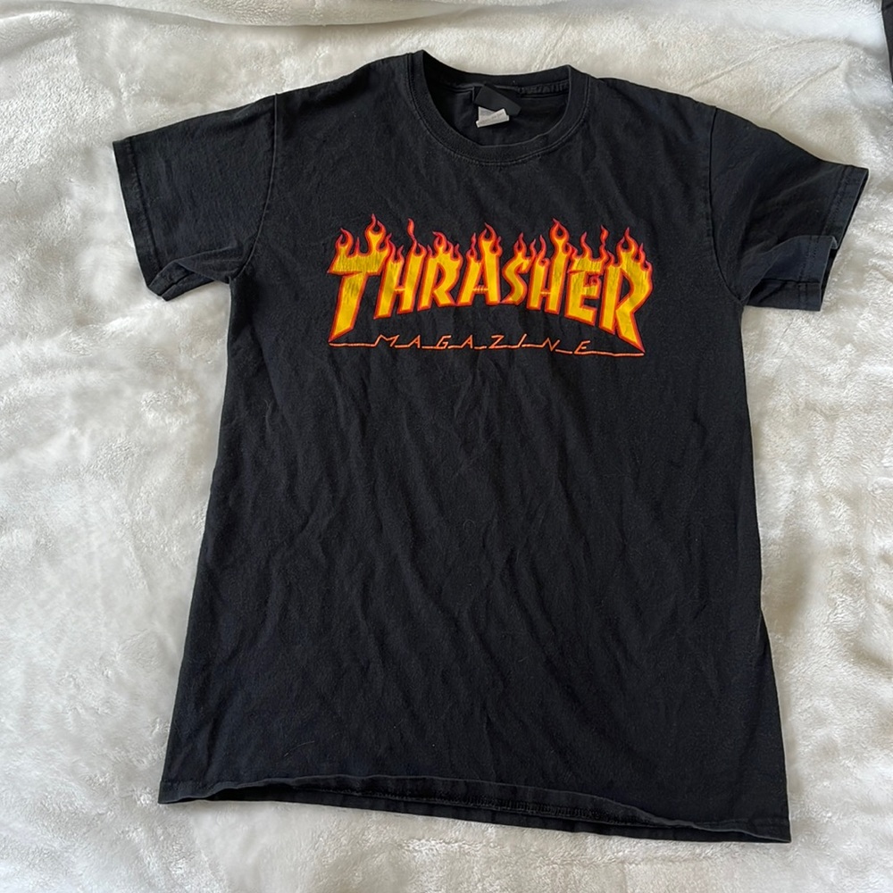 Thrasher classic flame shirt